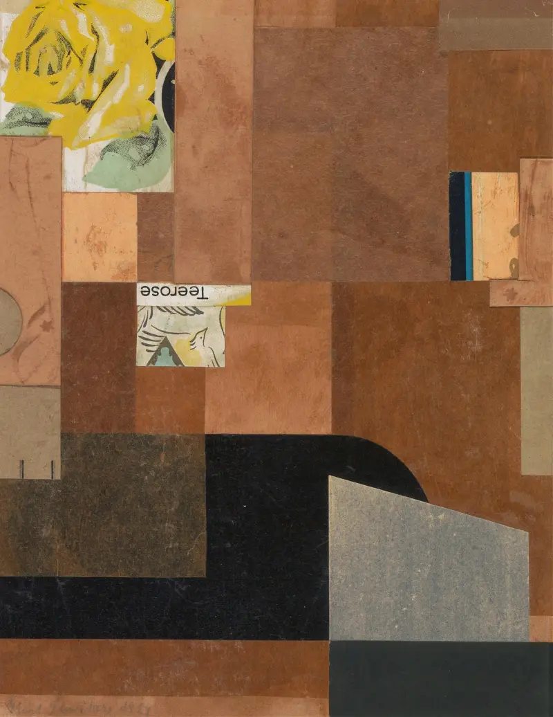 Tea Rose av Kurt Schwitters