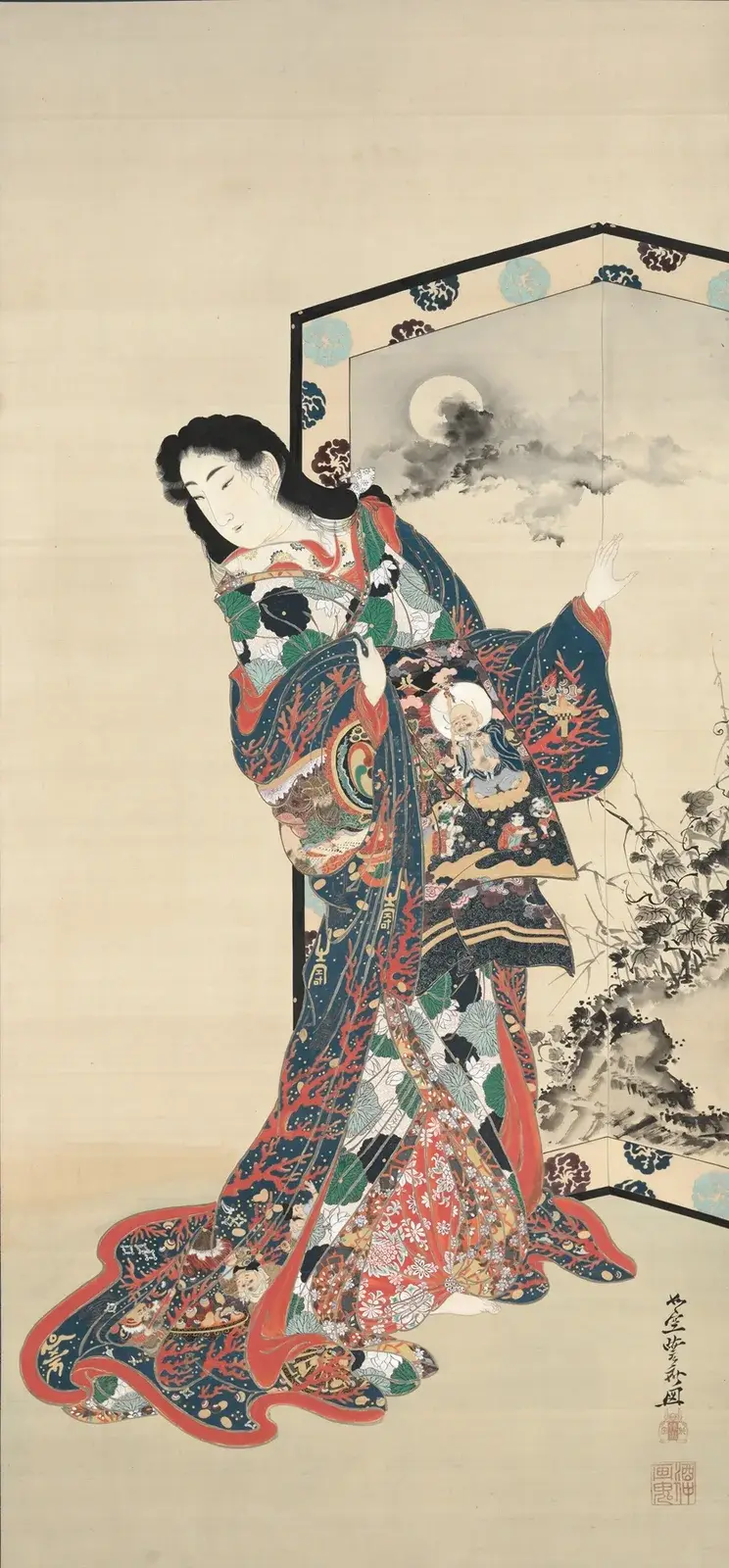 Hell Courtesan, Kawanabe Kyōsai