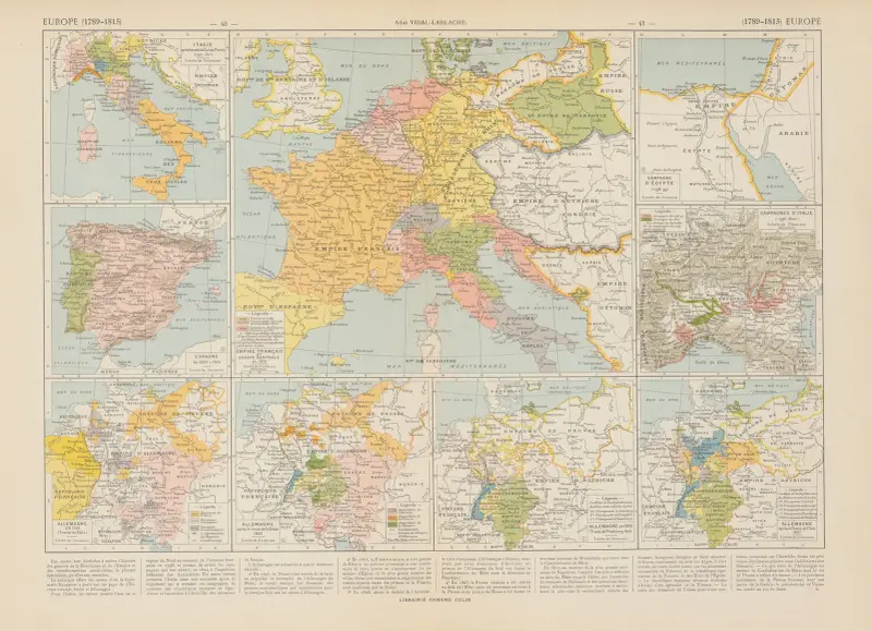 Europa (1789–1815) von Paul Vidal de La Blache
