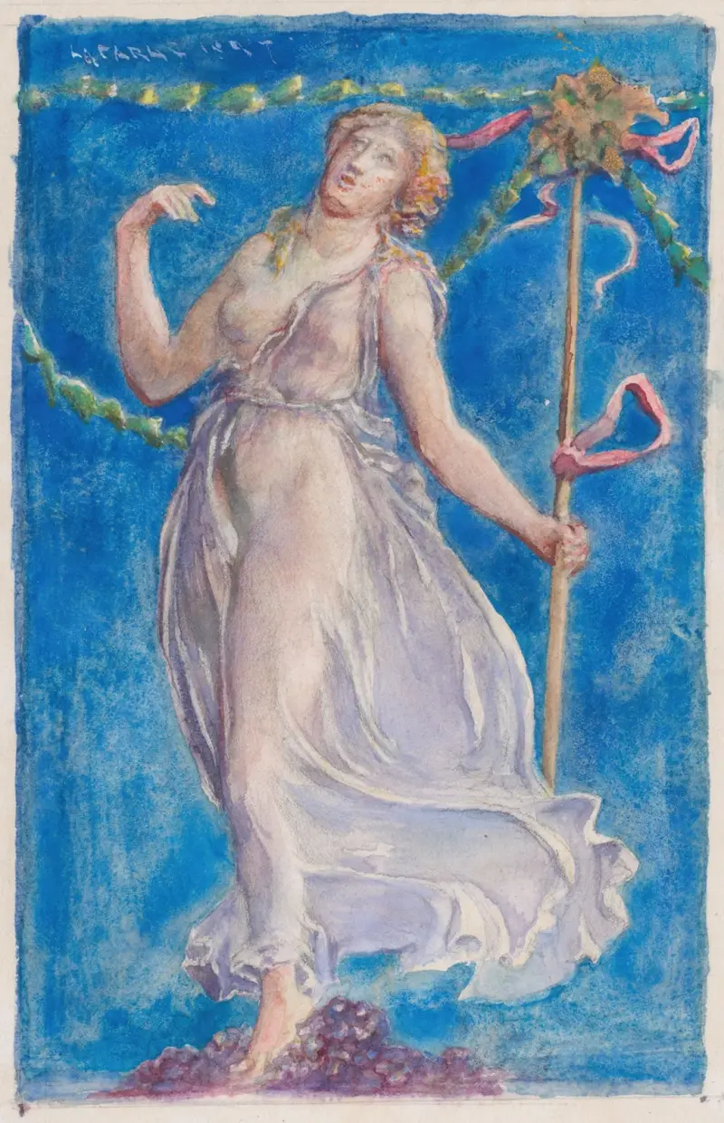 Eine Bacchantin von John La Farge