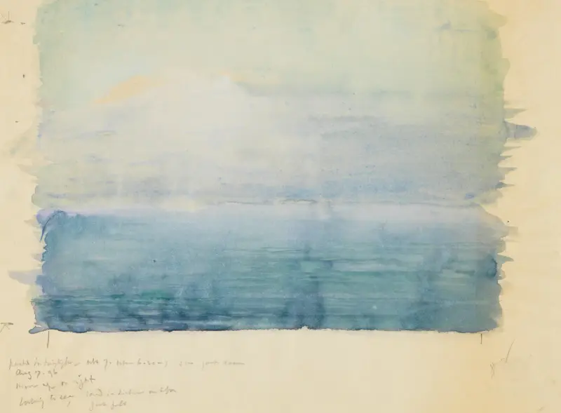Bar Harbor, zmierzch, John La Farge
