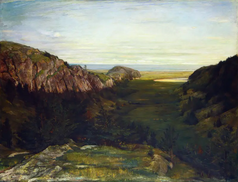 Den sista dalen – paradisets klippor av John La Farge