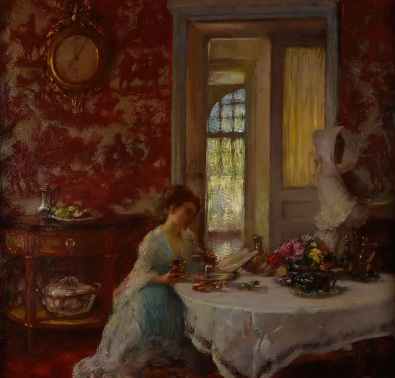 La Salle rouge av Gaston La Touche
