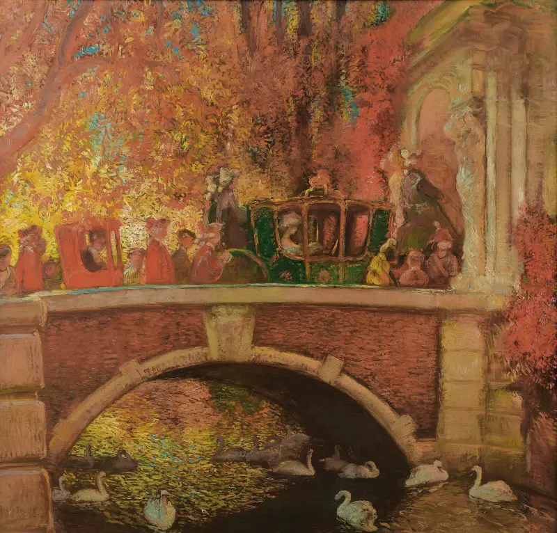 Le Retour De La Princesse av Gaston La Touche