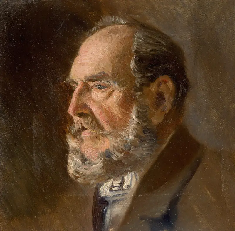 Studium głowy starca, Ladislav Mednyánszky