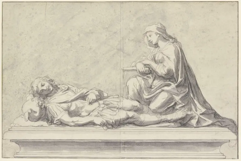 Gravmonument över Nicolas de Bautru, markis de Vaubrun av Charles Le Brun