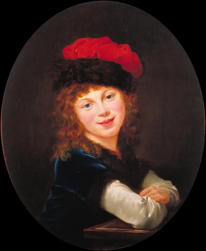 Portret dziewczynki, Elisabeth Louise Vigée Le Brun