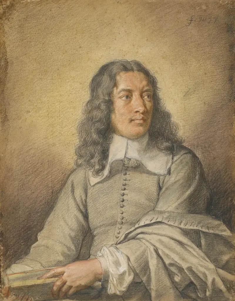 Porträtt av M. Quatrehomme du Lys av Charles Le Brun