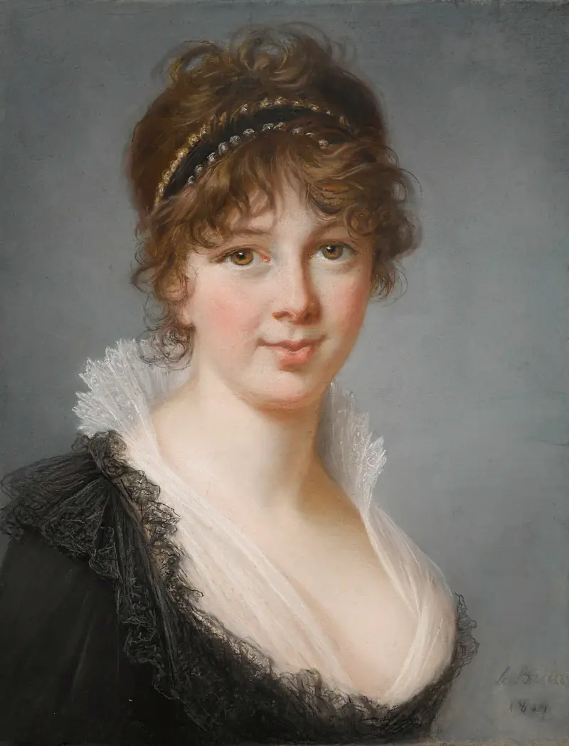 Porträtt av Mrs. Spencer Perceval, född Jane Wilson av Elisabeth Louise Vigée Le Brun