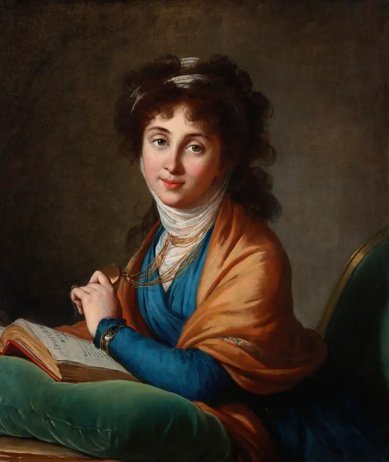 Porträtt av Natalia Zakharovna Kolycheva, född Hitrovo av Elisabeth Louise Vigée Le Brun