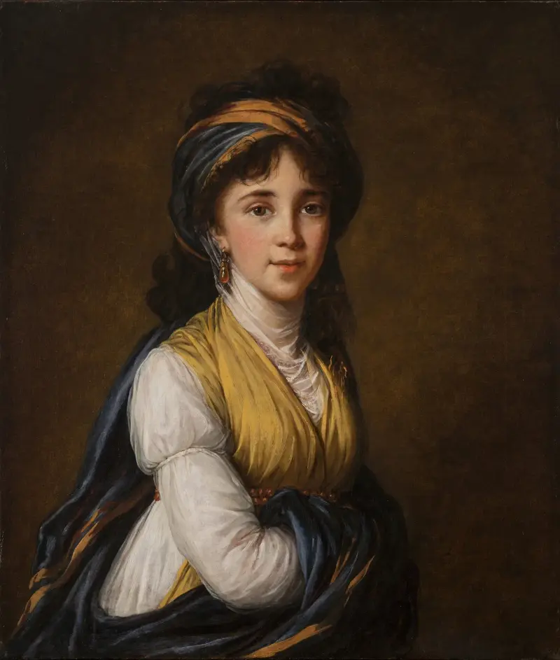 Porträtt av prinsessan Belozersky av Elisabeth Louise Vigée Le Brun