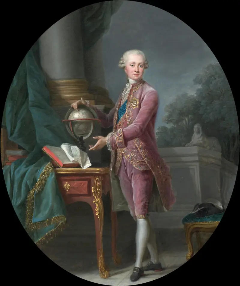 Porträt des Prinzen von Nassau von Elisabeth Louise Vigée Le Brun