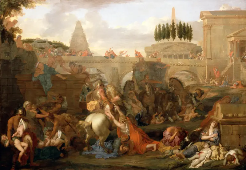 Vraždění neviňátek, Charles Le Brun