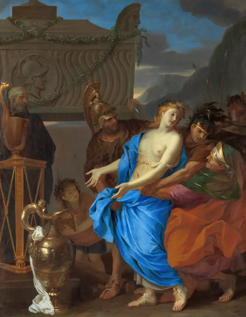 Polyxenas offer av Charles Le Brun