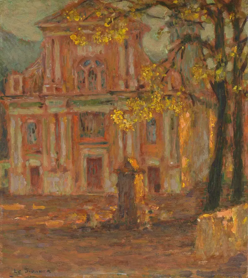 Kościół w Dolceacque, Henri Le Sidaner