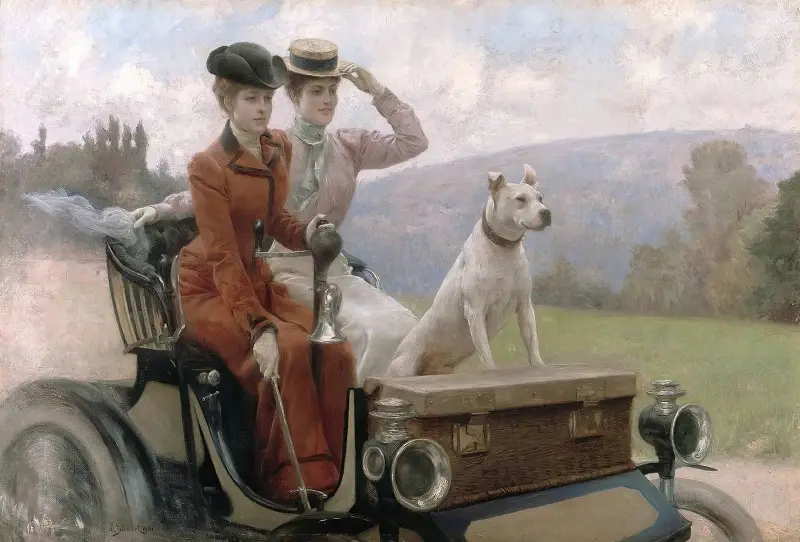 Les Dames Goldsmith von Julius Leblanc Stewart