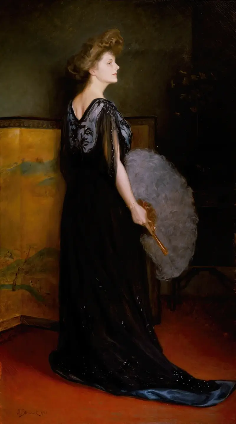 Porträtt av fru Francis Stanton Blake av Julius Leblanc Stewart