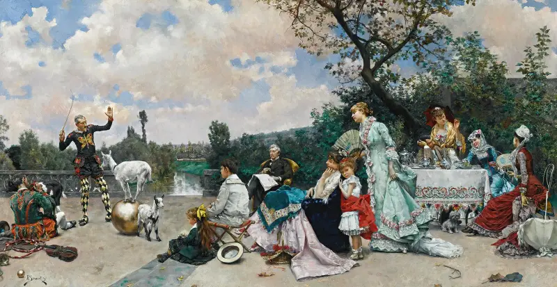 Kejklíř, Julius Leblanc Stewart