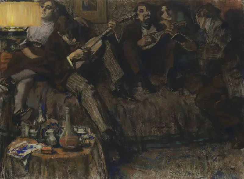 Bohème av Leo Gestel