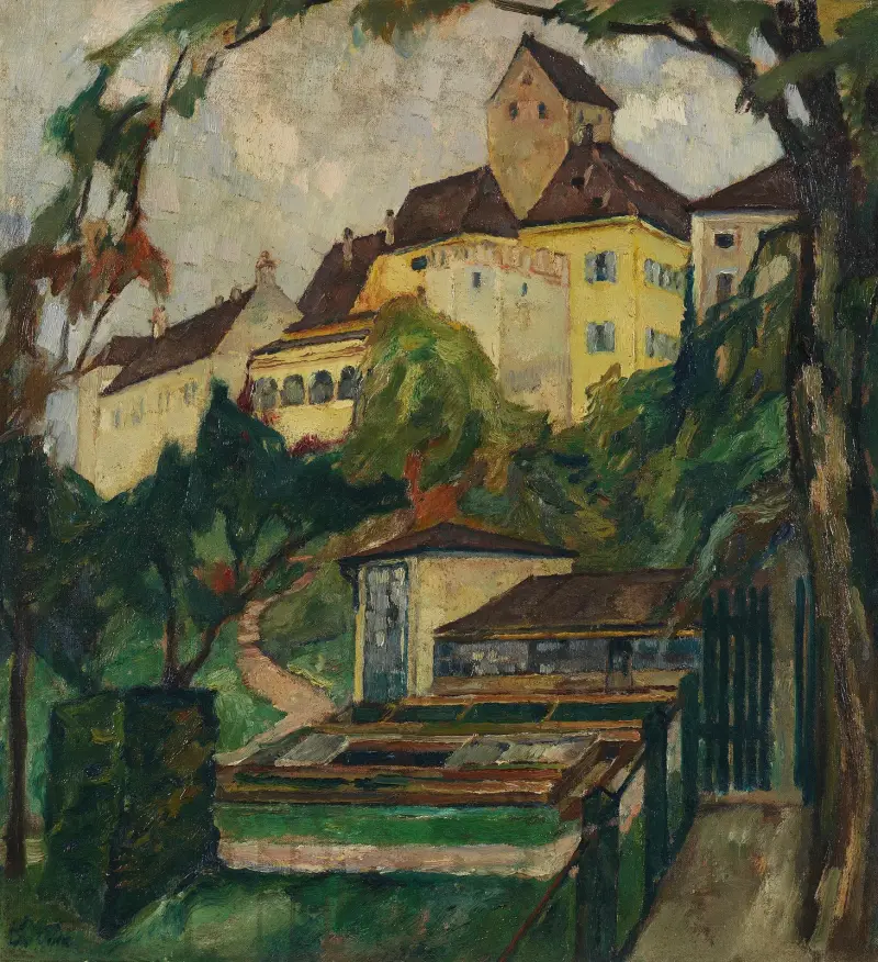 Schloss Seefeld IV von Leo Putz