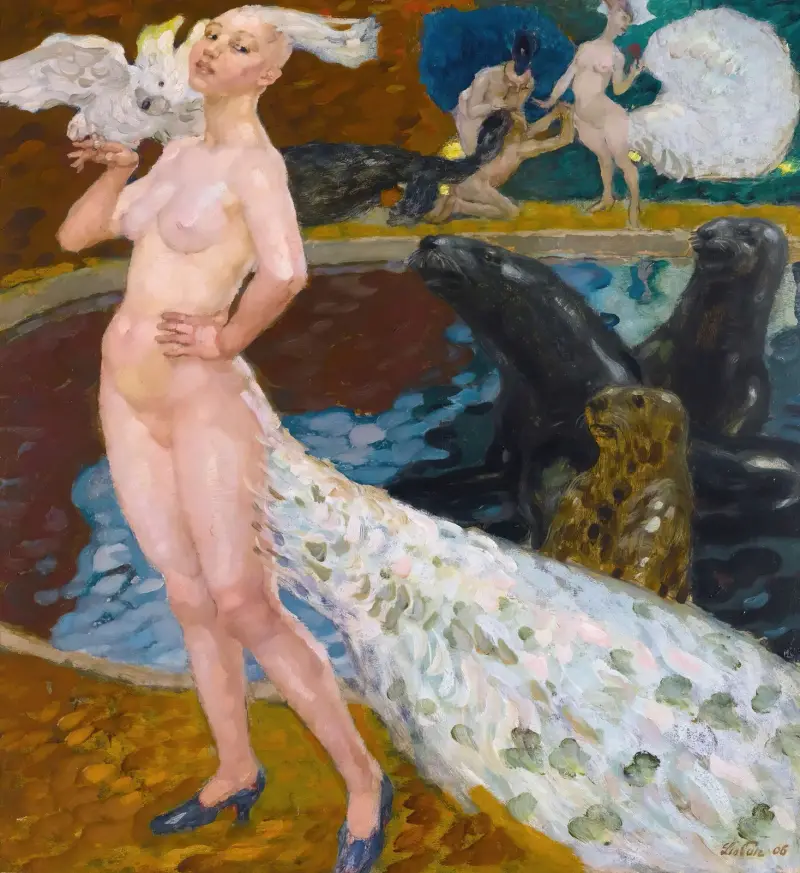 The Enchanted Garden av Leo Putz