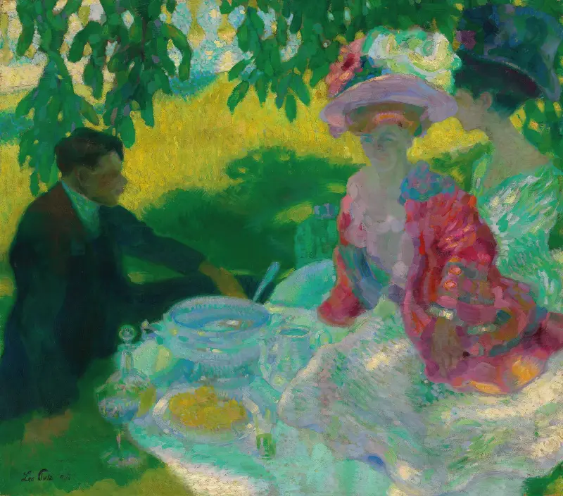 The picnic – nr 1 av Leo Putz