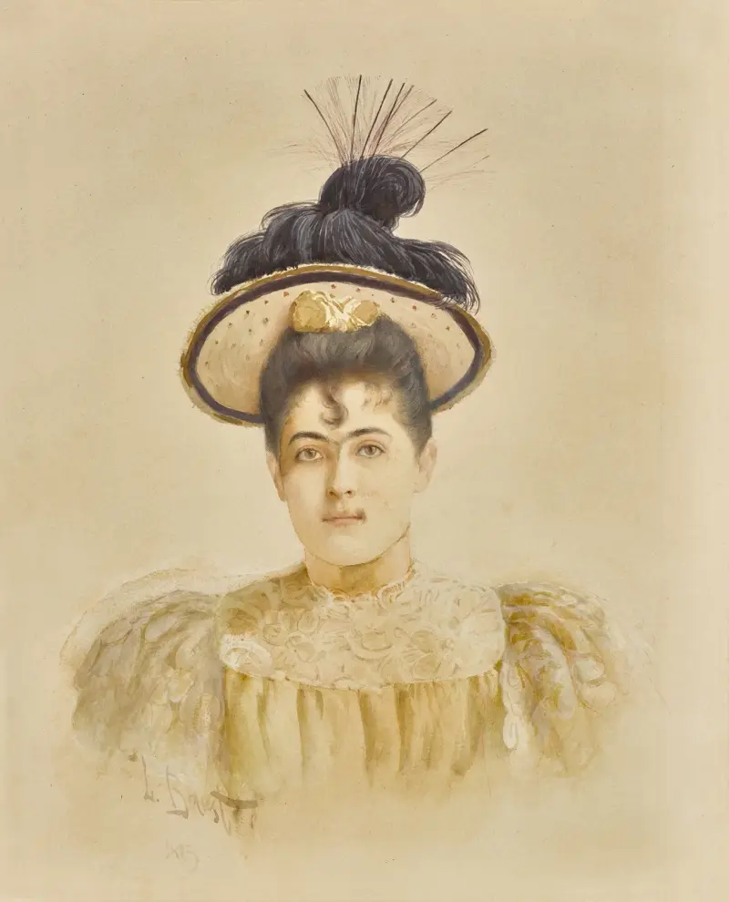 Portrait of a Lady av Léon Bakst