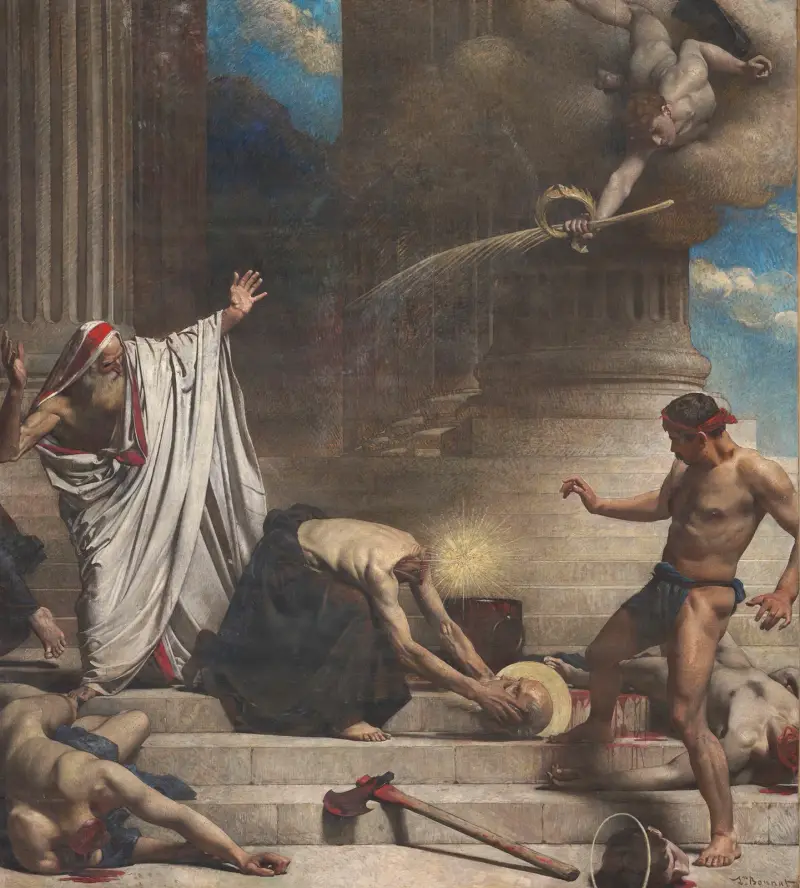 Das Martyrium des heiligen Dionysius von Léon Bonnat
