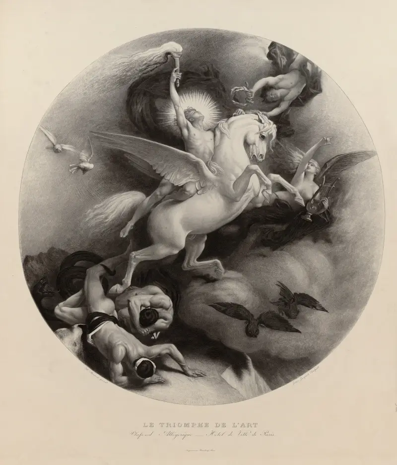 Vítězství umění – Nr. 1, Léon Bonnat