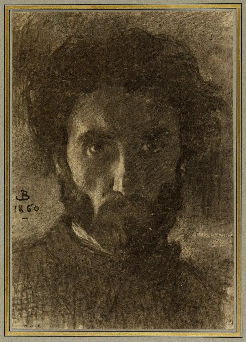 Autoportrét, Léon Bonnat