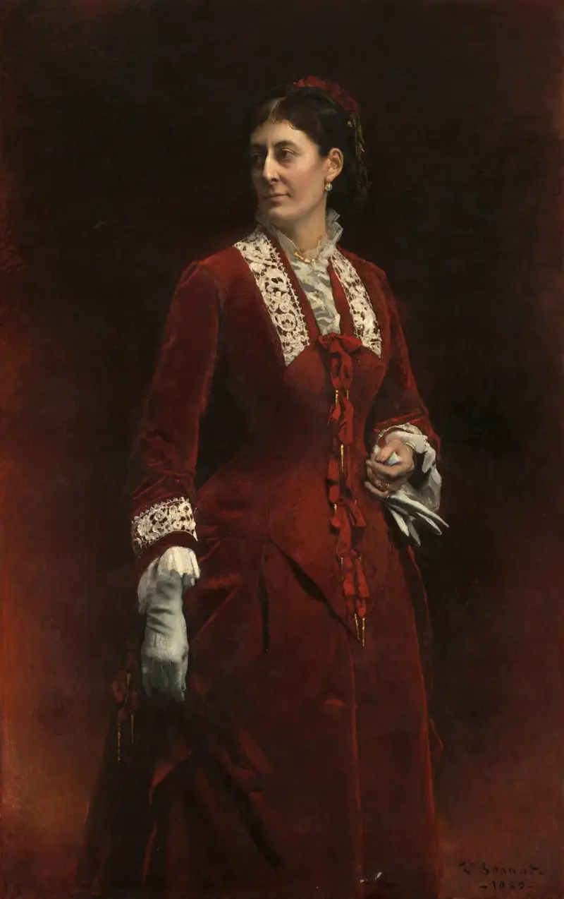 Portrét madame Georges Erhler, Léon Bonnat
