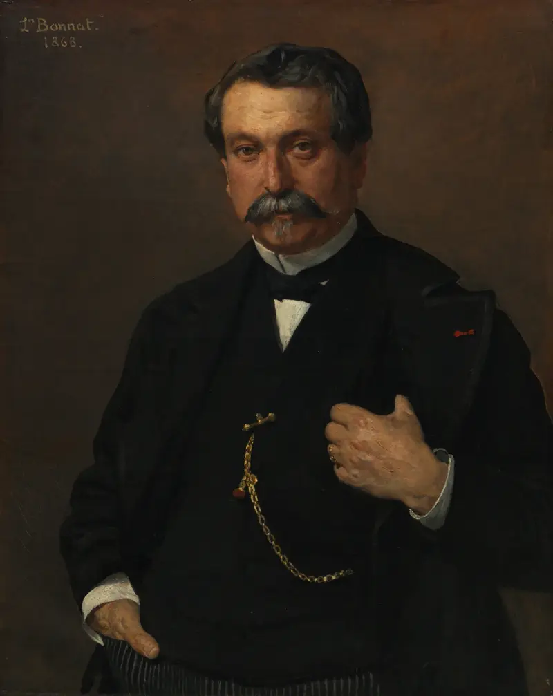 Porträtt av Jean Léglise, köpman och borgmästare i Saint-Martin-de-Seignanx av Léon Bonnat