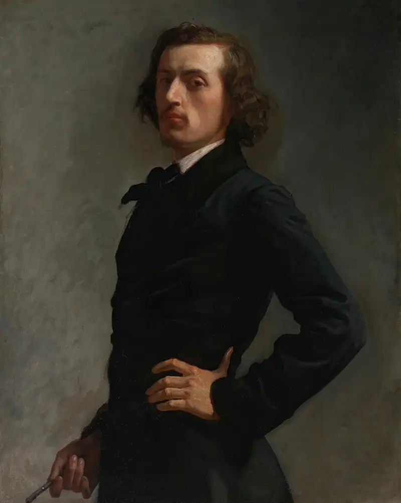 Porträt von Monsieur Allard von Léon Bonnat