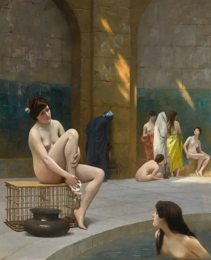 Femmes Au Bain – nr 1 av Jean-Léon Gérôme