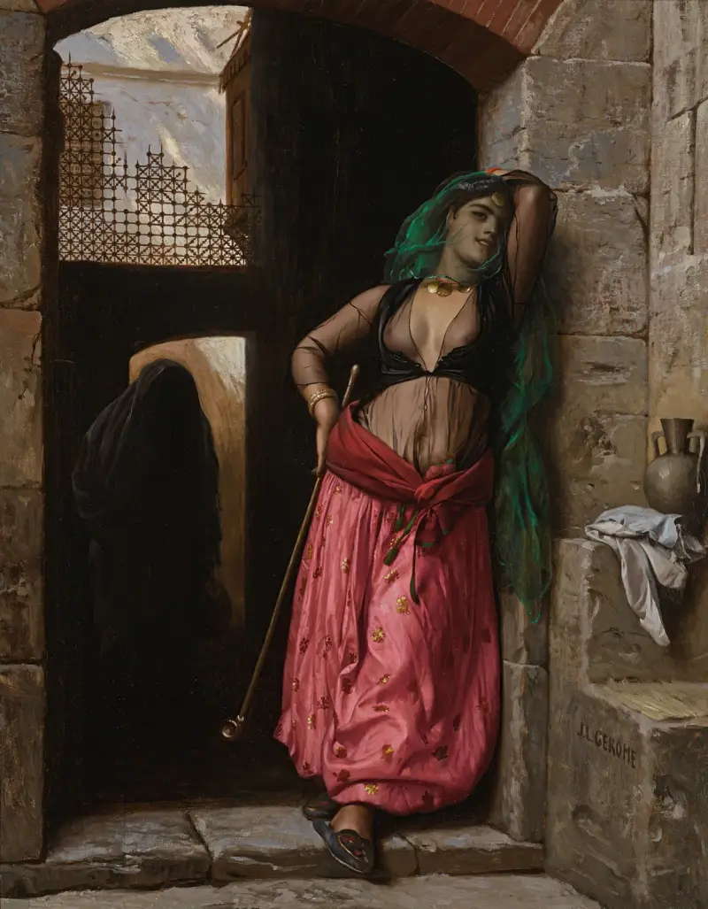 Mädchen aus Kairo von Jean-Léon Gérôme
