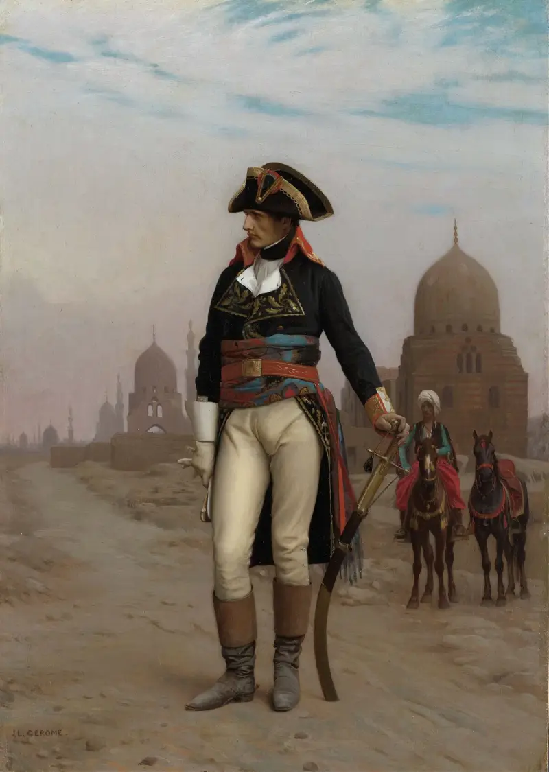 Napoleon in Ägypten von Jean-Léon Gérôme