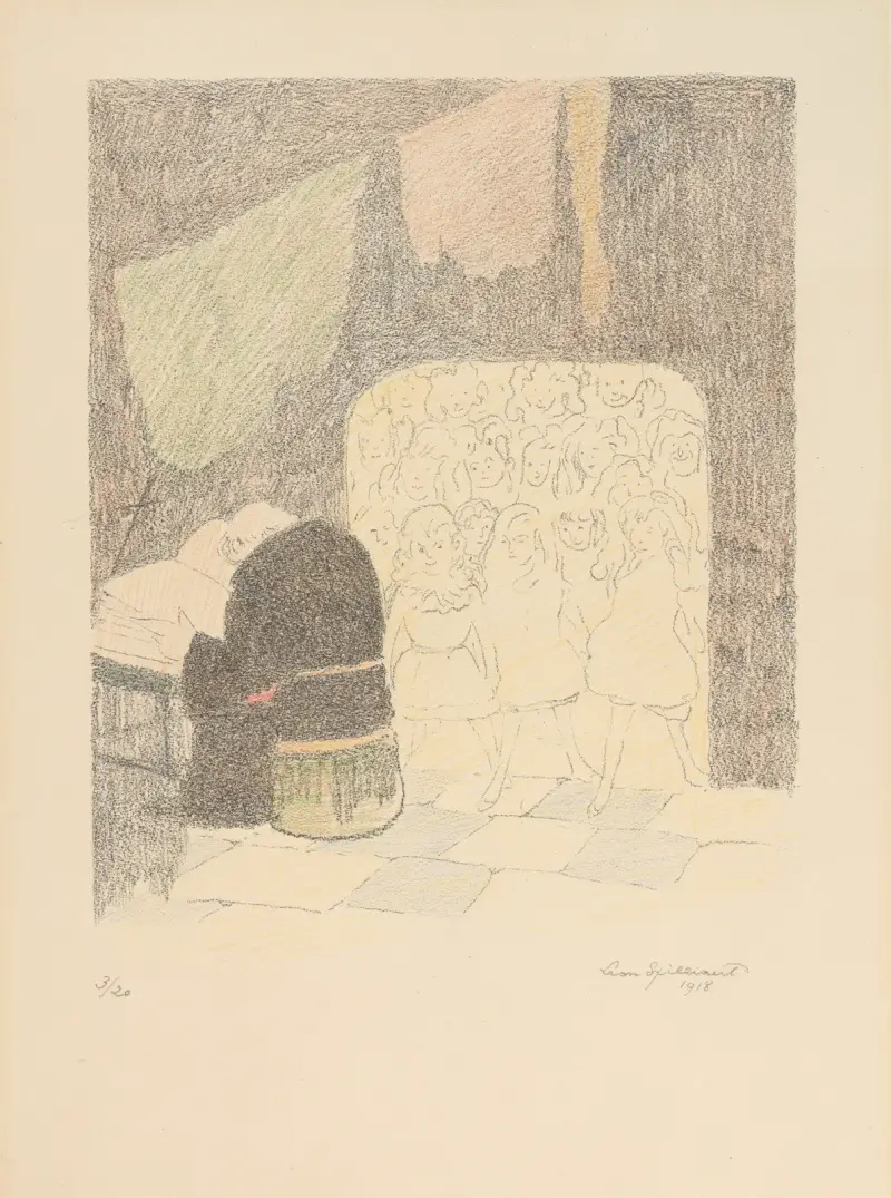 Les Serres Chaudes 5 von Léon Spilliaert