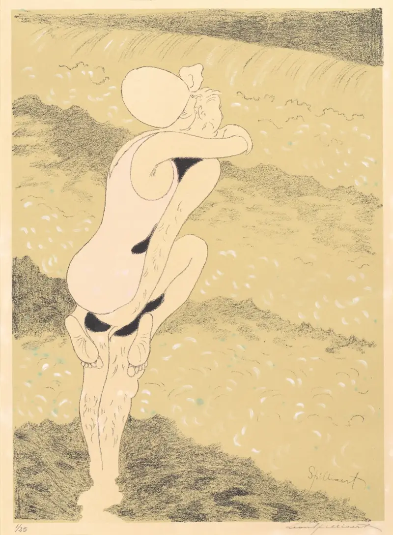 The Bathers av Léon Spilliaert