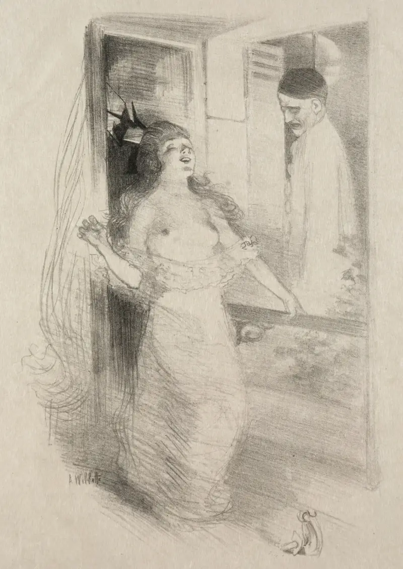 Pierrot, Adolphe Léon Willette