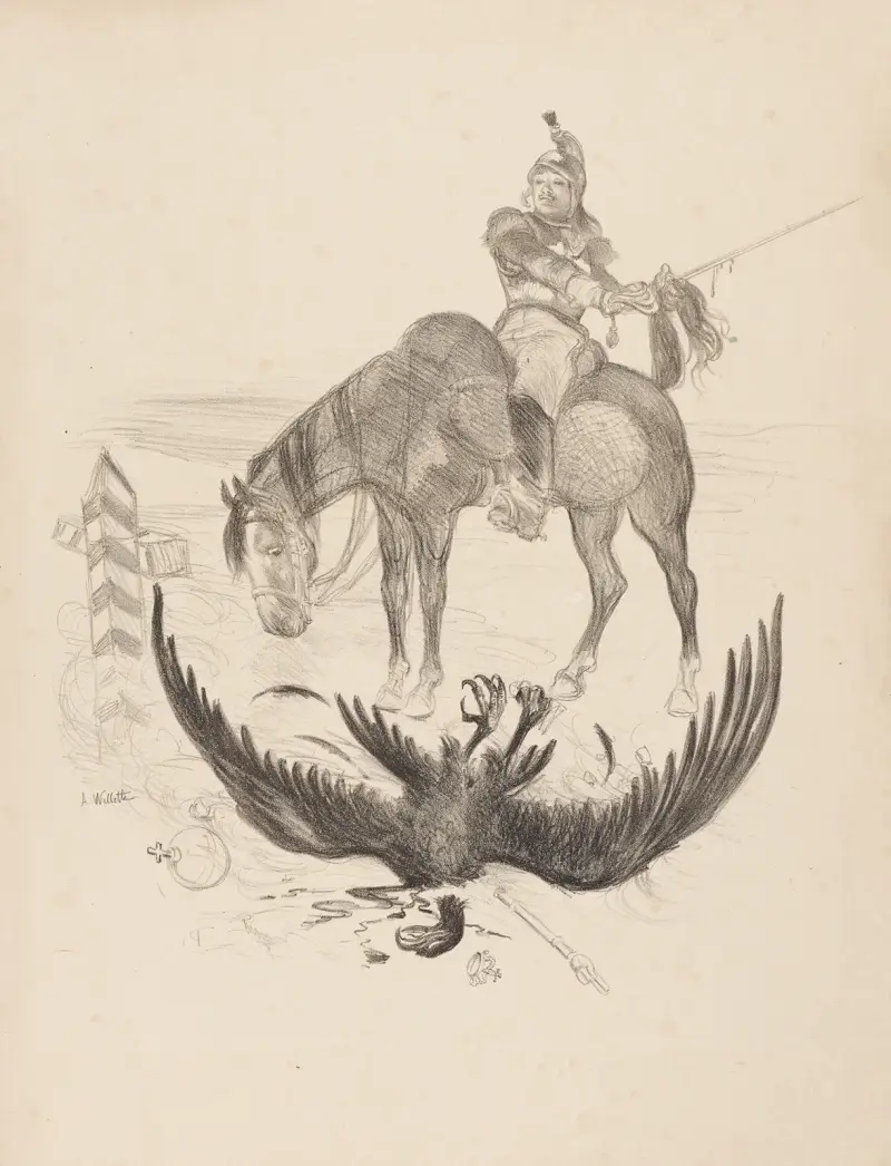 Zemsta, Adolphe Léon Willette
