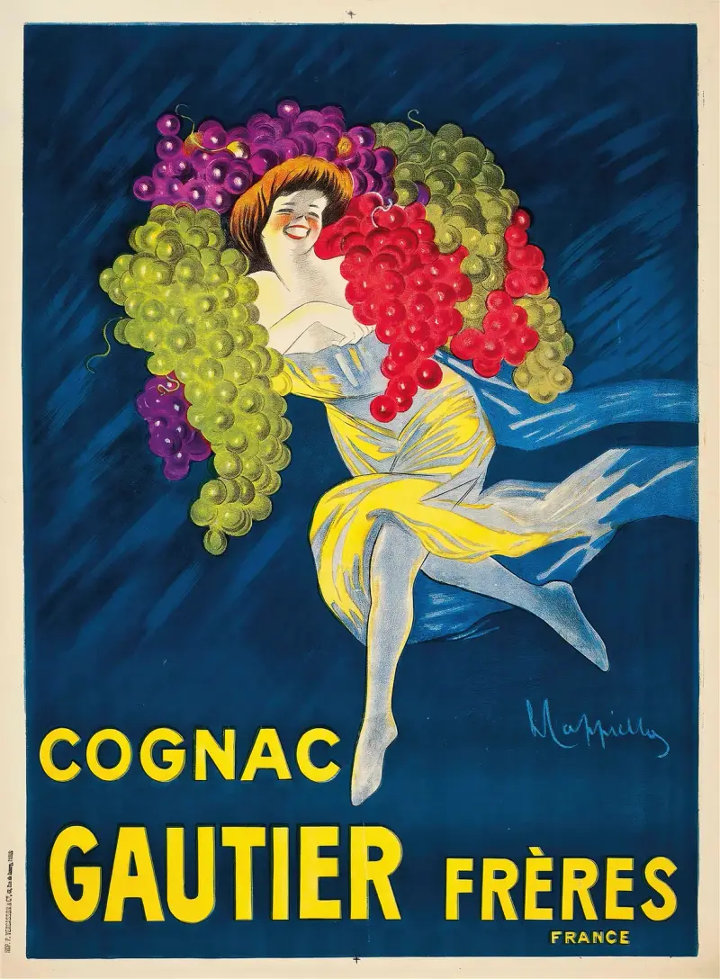 Cognac Gautier Frères von Leonetto Cappiello