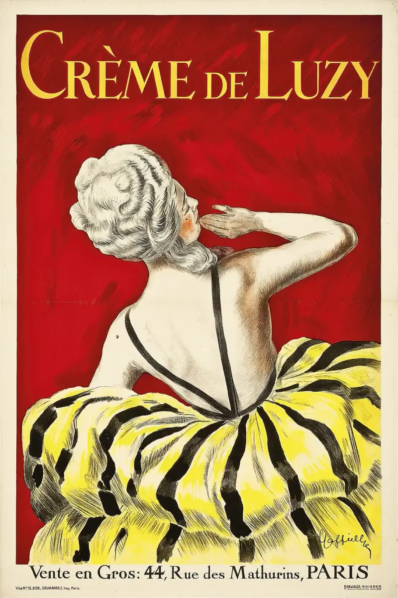Crème De Luzy av Leonetto Cappiello