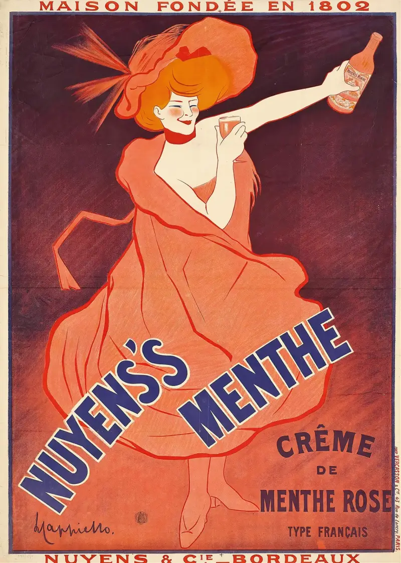 Nuyens’s Menthe av Leonetto Cappiello