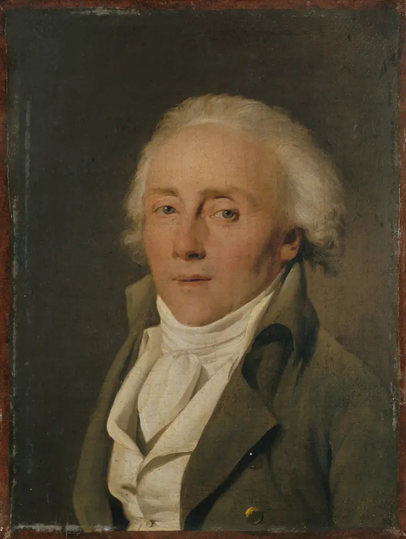 Porträtt av Jean-Baptiste Corsse (1760–1815), skådespelare av Louis-Léopold Boilly