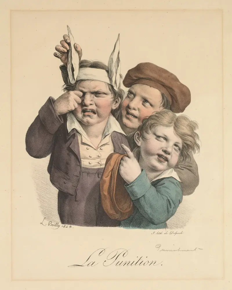 Die Bestrafung von Louis-Léopold Boilly