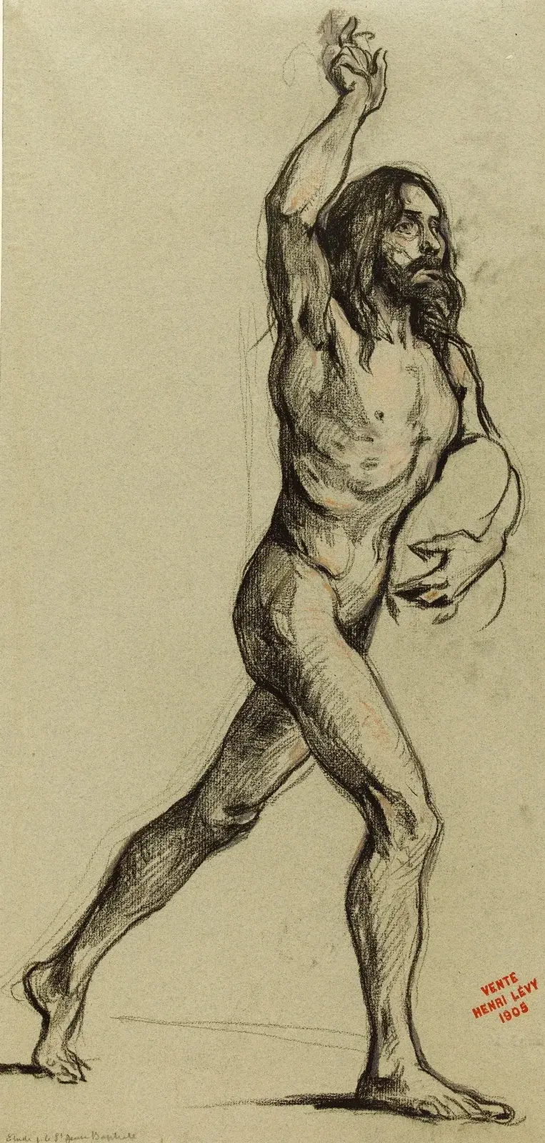 Studie pro svatého Jana Křtitele, Henri Leopold Lévy