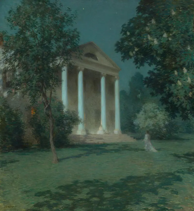 May Night av Willard Leroy Metcalf
