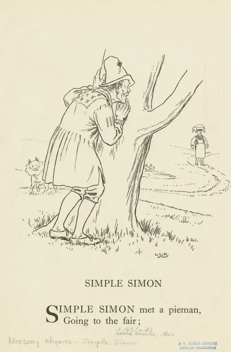 Simple Simon von Leonard Leslie Brooke