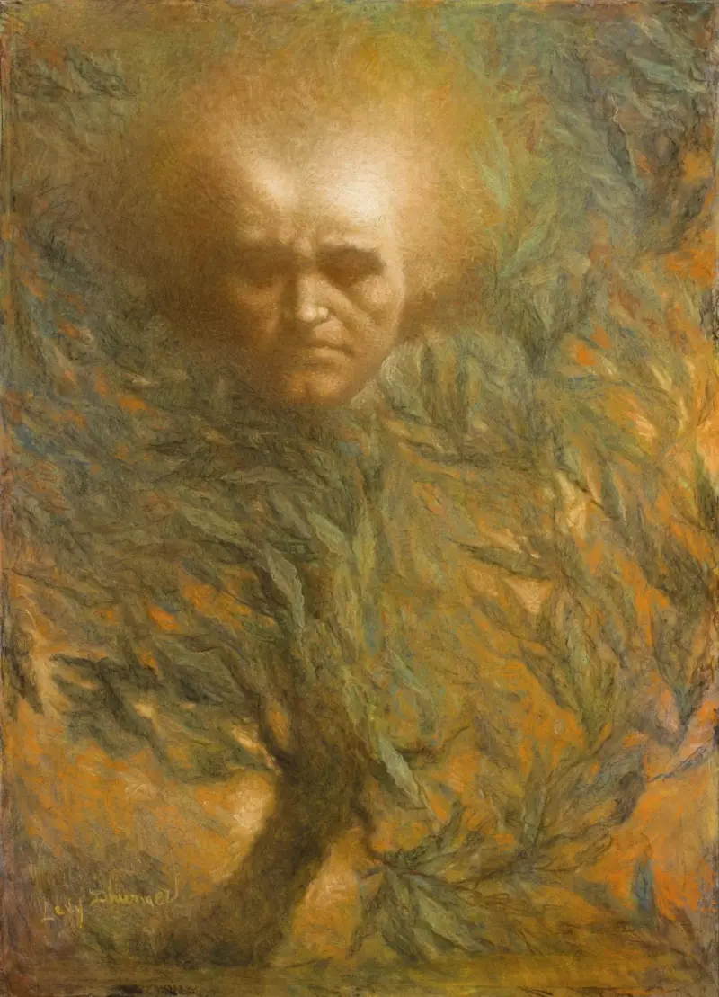 Beethovenova maska, Lucien Lévy-Dhurmer