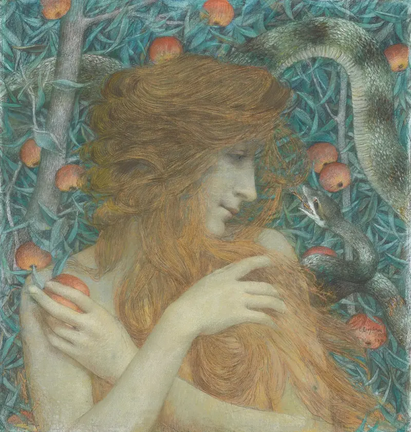 Eve, Lucien Lévy-Dhurmer